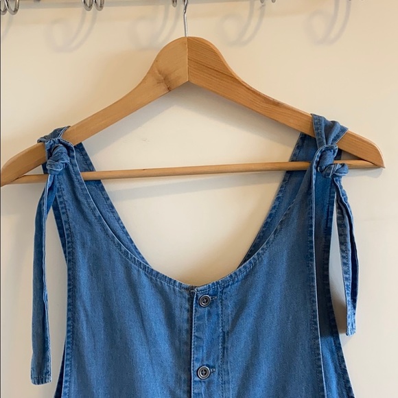 Denim Blue Overalls - Picture 3 of 4